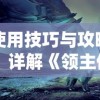 使用技巧与攻略：详解《领主传说》中如何合理洗属性，有效提升战斗力