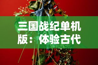 三国战纪单机版：体验古代战争策略，揭示历史文化知识底蕴的休闲游戏深度解析