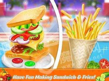 汉堡店打工模拟2024新版下载-汉堡店打工模拟官方下载v.0.48